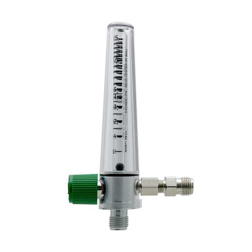 Precision Medical Compact Flowmeter, 8MFA Series, O2, 15LPM, 8MFA100X, 8MFA1001