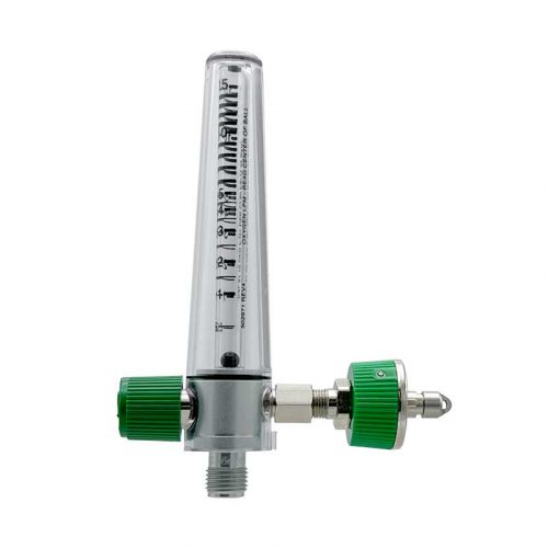 Precision Medical Compact Flowmeter, 8MFA Series, O2, 15LPM, 8MFA100X, 8MFA1001