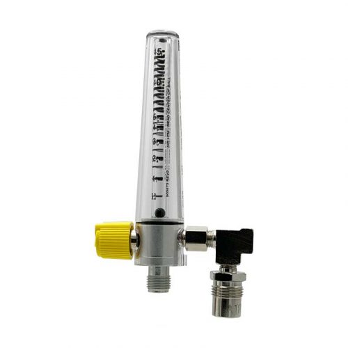Precision Medical Compact Flowmeter, 8MFA Series, Air, 15LPM, 8MFA200X, 8MFA2001