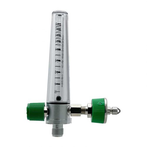Precision Medical Compact Flowmeter, 8MFA Series, O2, 8LPM, 8MFA400X, 8MFA4001