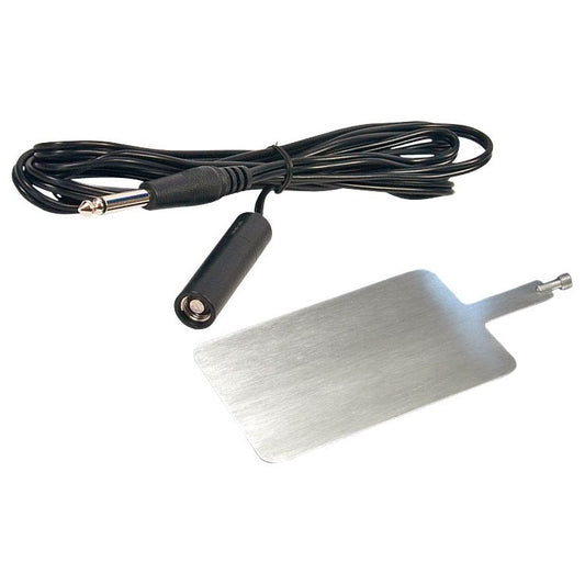 Metal Return Electrode plate with cord for use with A950 Part # A1204