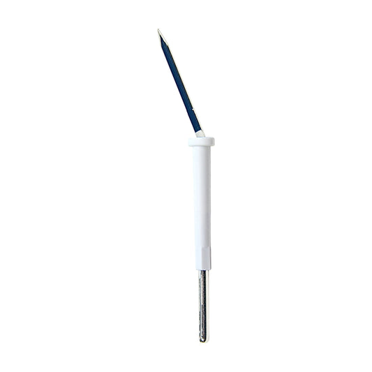 Bovie Dermal Tip Electrode, Single-Use, Non-sterile, 3 3/4 in, Sharp, Angled Tip Part # A804