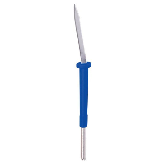 Bovie Dermal Tip Electrode, Single-Use, Non-sterile, 3 3/4 in, Blunt, Angled Tip Part # A806