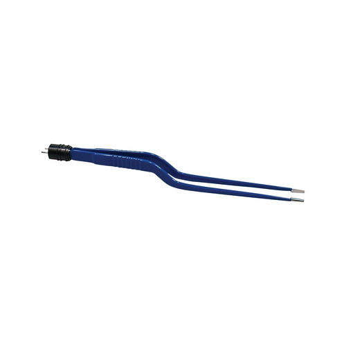 Bovie Bayonet Bipolar Forcep, Reusable, Insulated, Smooth, Straight, 2.0 mm tip , 8