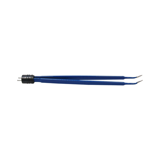 Bovie Straight Bipolar Forcep, Reusable, Insulated, Smooth, Angled Up 45°, 1.0 mm tip, 7 in, A823