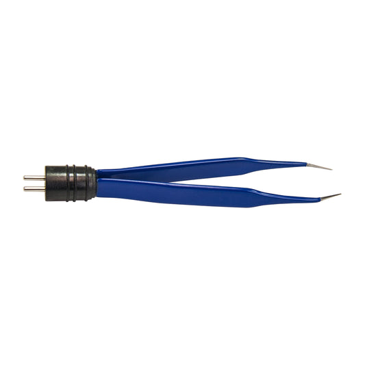 Bovie Tenzel Bipolar Forcep, Reusable, Insulated, 0.5 mm tip, Uncoated, 4 in, A840
