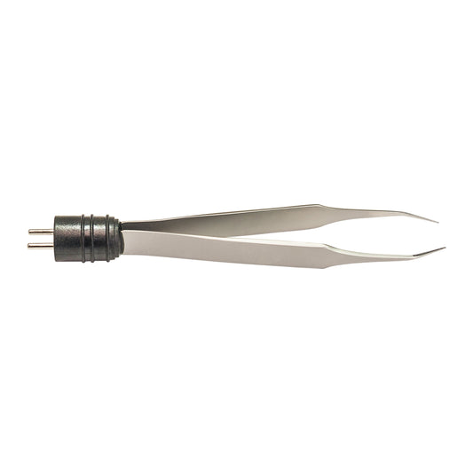 Bovie Tenzel Bipolar Forcep, Reusable, Non-Insulated, 0.5 mm tip, Coated, 4 in, A843