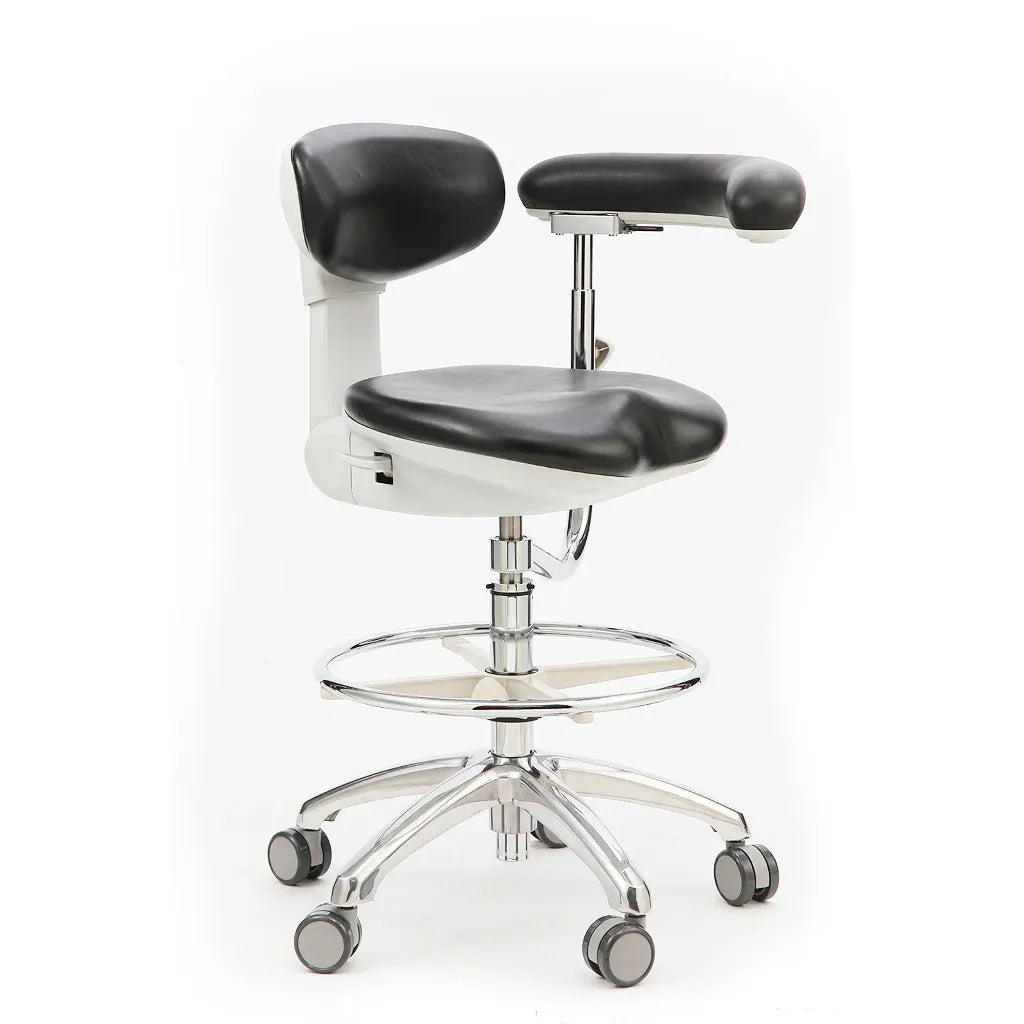 Crown Seating Aurora C140A Modern Assistant Stool (Beige ABS), C140A