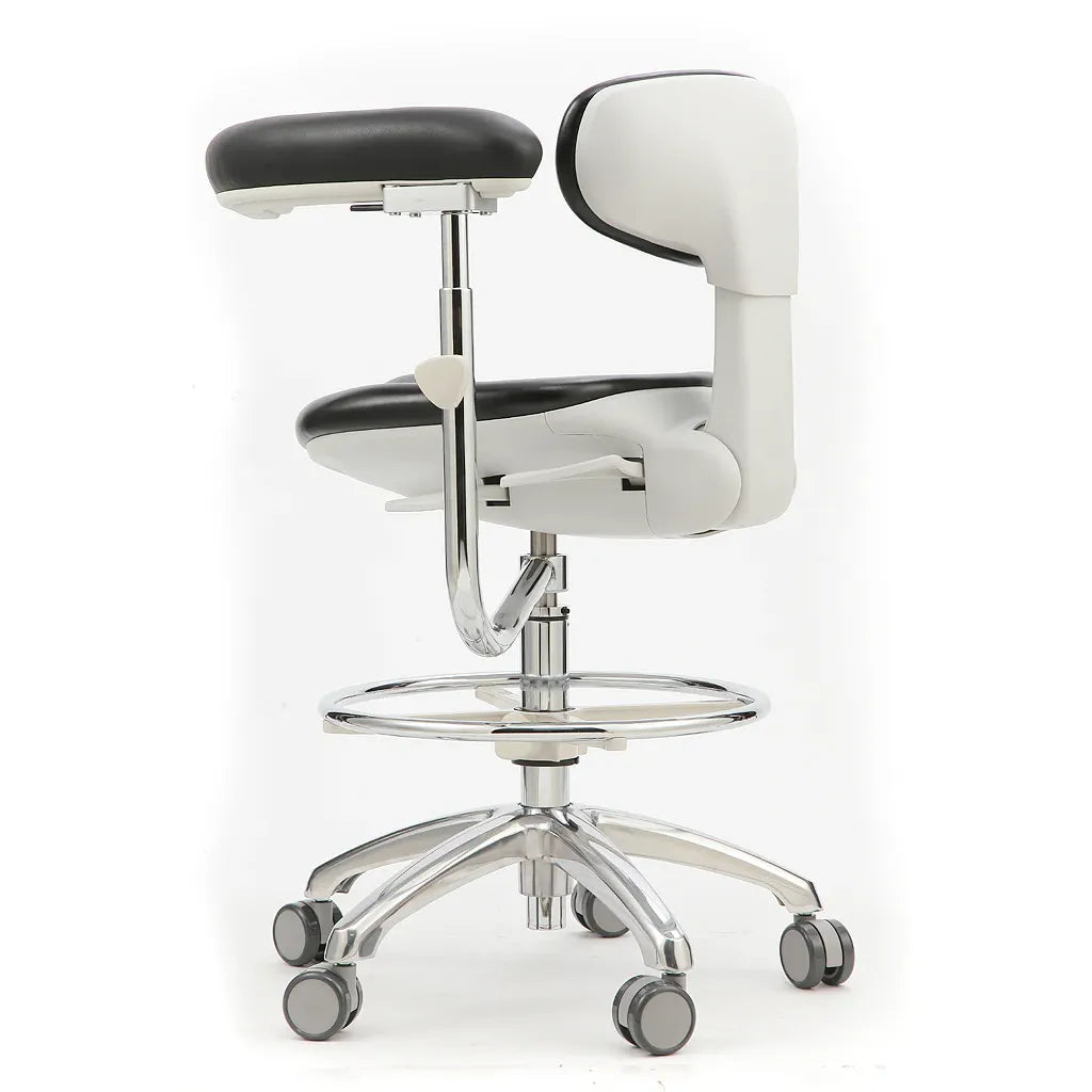 Crown Seating Aurora C140A Modern Assistant Stool (Beige ABS), C140A