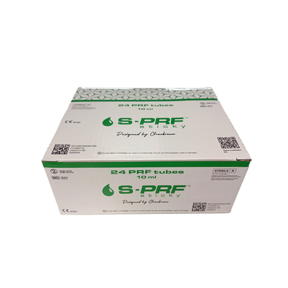 Dr. Choukroun Plastic S-PRF Tubes for Sticky Bone- Box of 24, PRF-S-PRF