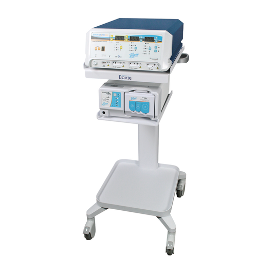 Bovie Mobile cart for A3350, A2350, & A1250S, 16” wide x 20” deep x 35” high, Part # BV-IDS-CS2