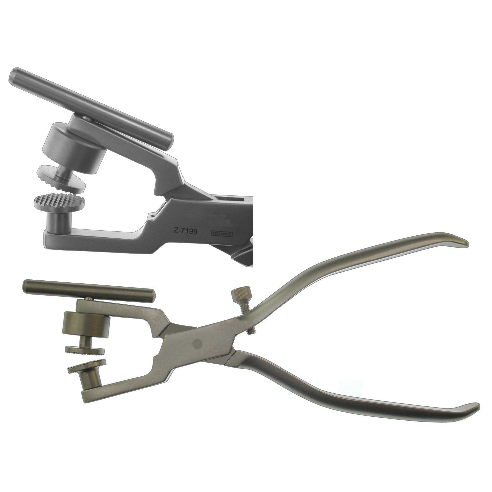 Bone Grinder Forcep Style (Titanium Teeth)  (Z-7199)