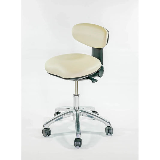 Crown Seating Aurora C140DB Modern Operator Stool (Black ABS), C140DB