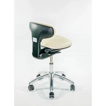 Crown Seating Aurora C140DB Modern Operator Stool (Black ABS), C140DB