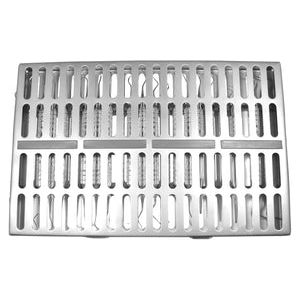 ZC-003 20-Instrument Clam Shell Style Stainless, ZC-003-20