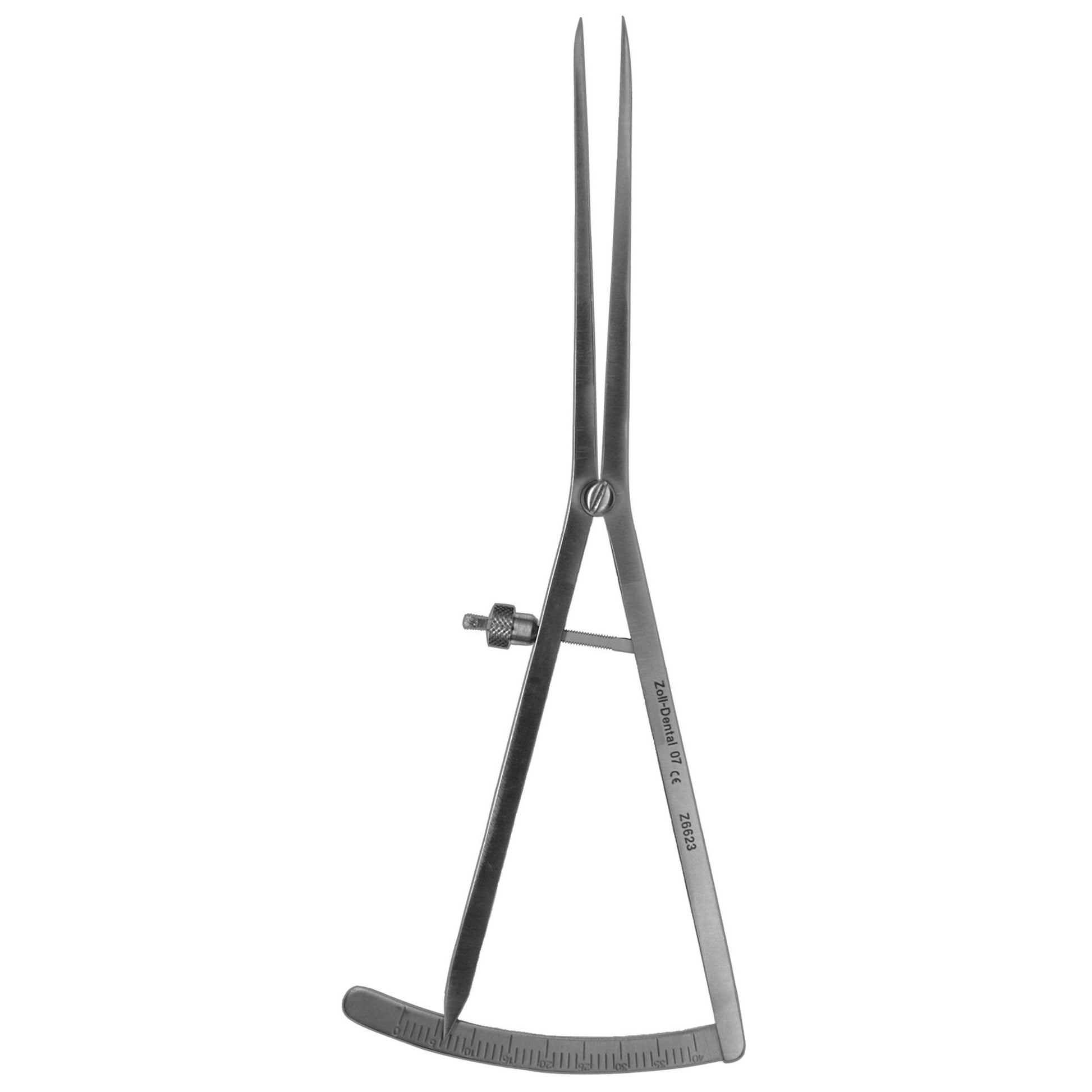 Castroviejo Caliper Long Curved  (Z-6623)