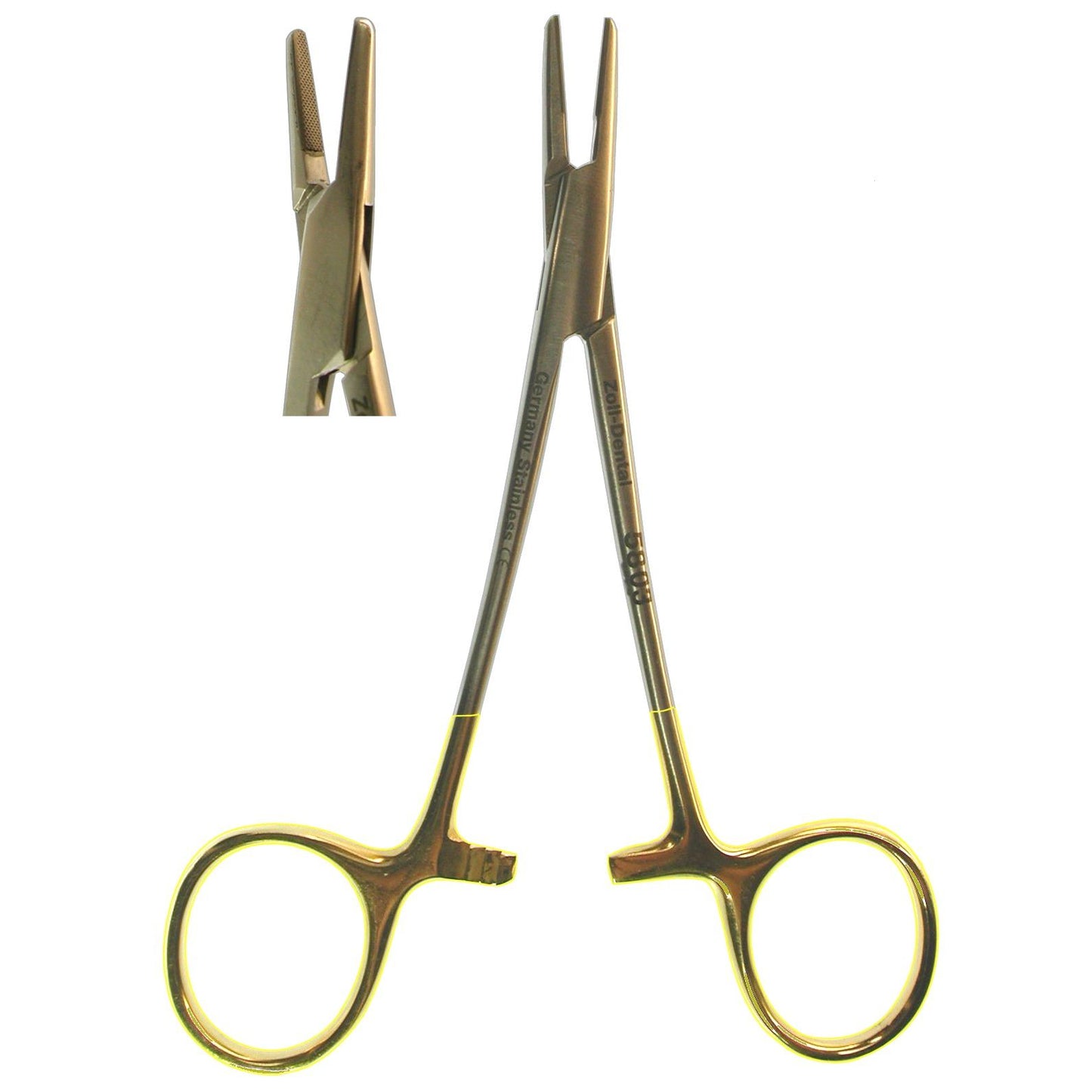Needle Holder, Halsey Straight Serrated 13cm  (Z-4067)