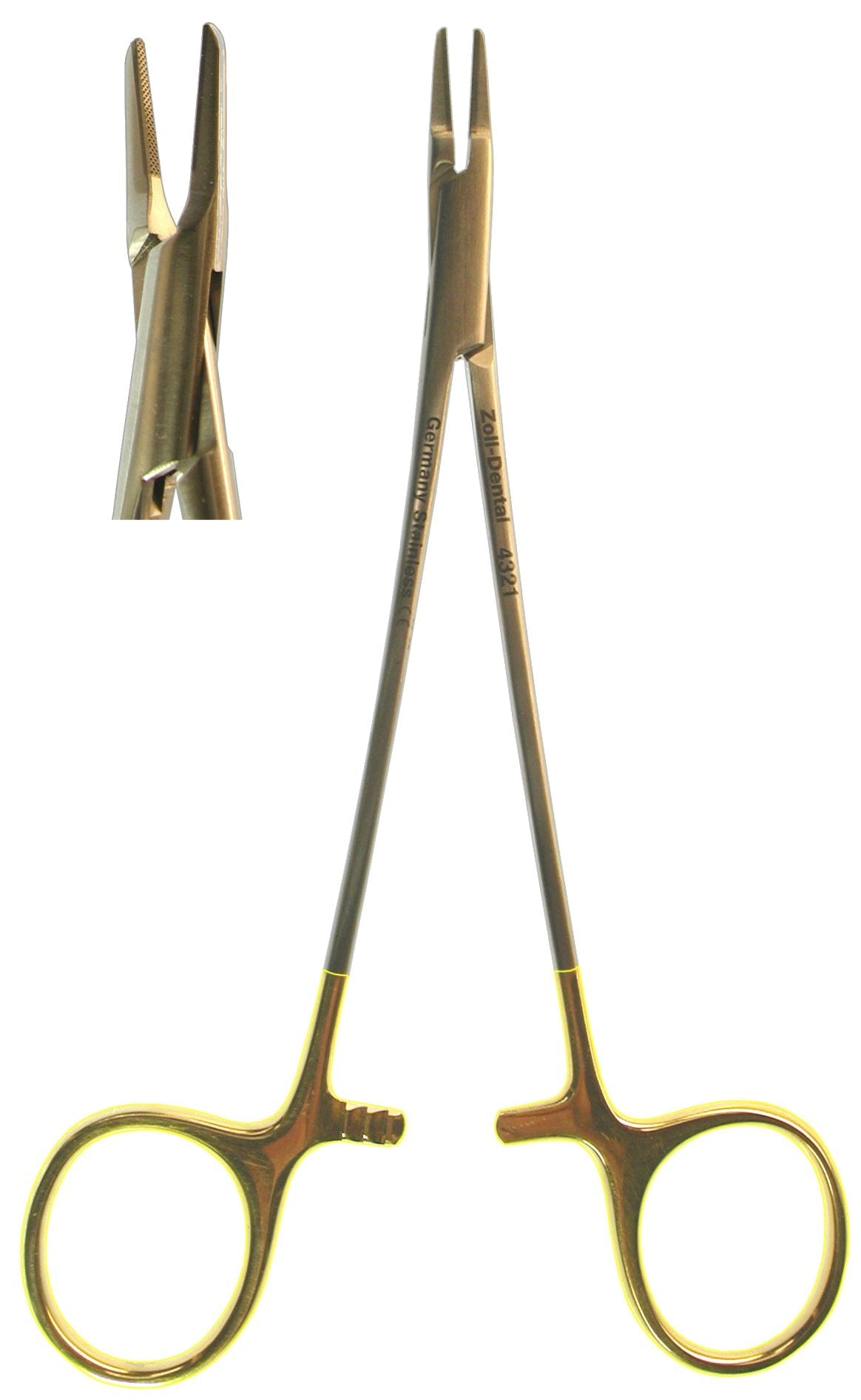 Needle Holder, Mini-Ryder Straight 15cm  (Z-4321)