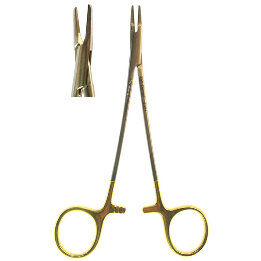 Needle Holder, Mini-Ryder Straight 15cm  (Z-4321)