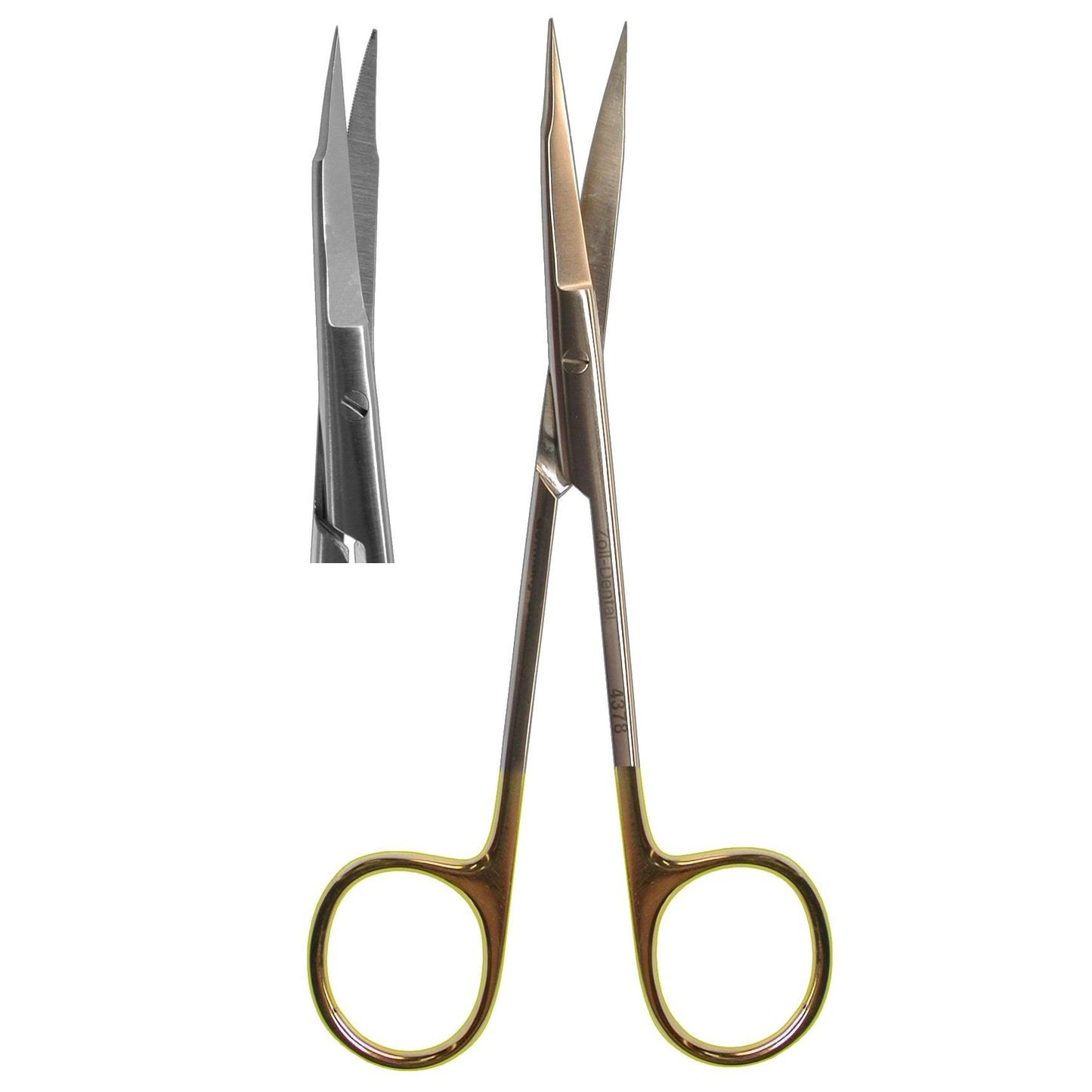 Scissors, Goldman-Fox Curved  12.5cm  (Z-4043)