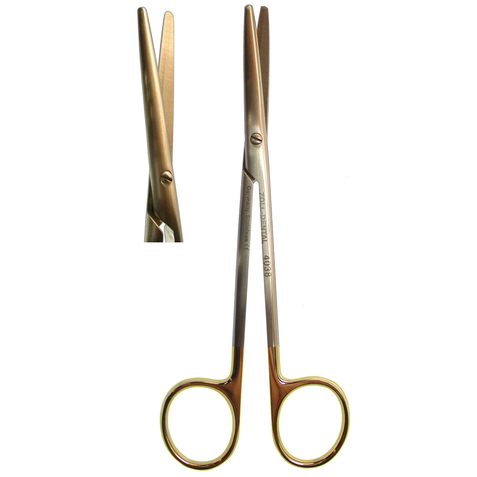 Scissors, Metzenbaum (Straight/Blunt)  14.5cm  (Z-4038)