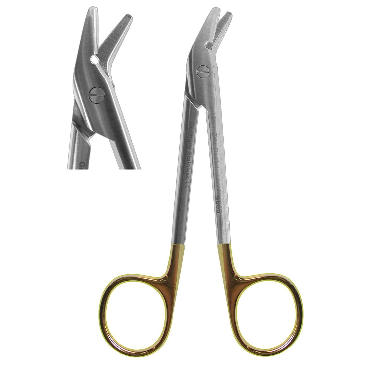 Scissors, Wire-Cutting Angled (Notched) 12.5cm  (Z-4046)