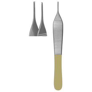 Tissue Forceps, Adson Straight 1 X 2 Teeth Carbide 12cm (Z-5254)