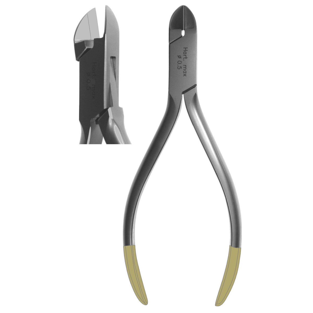 Small Wire Cutter Heavier Bite 12.5cm Carbide  (Z-7003)
