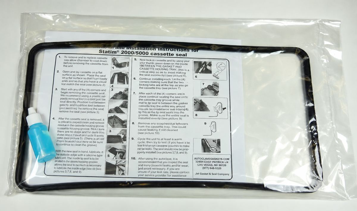 Compatible Gasket Kit for SciCan Statim 2000, AG-SCI-2000-KIT