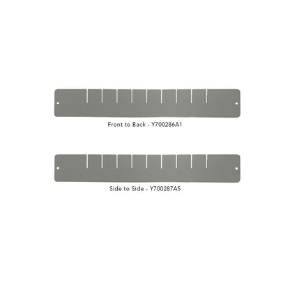 Waterloo Divider set for 3" Slim Aluminum Med Jr Drawers Only, DIV-AJ3