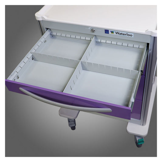 Waterloo Divider set for 3" Aluminum Full-Size Unicart Drawers, DIV-AU3