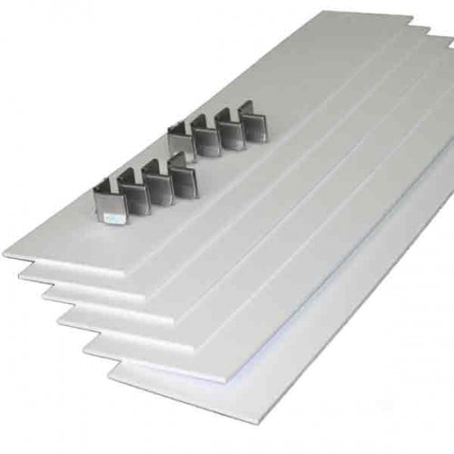 Waterloo Divider system, cut and clip, 2" Tall for Steel Unicarts, DIV-CC2