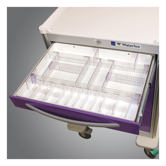 Waterloo Divider Tray for Anesthesia, 2.5" Tall, DIVTRAY-ANES