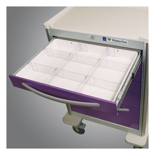 Waterloo Divider Tray with larger sections, 2.5" Tall, DIVTRAY-STD