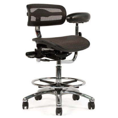 Crown Seating virtu C120 Mesh Assistant Stool (Midnight), C120AM