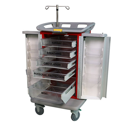 Waterloo Instant Access Emergency Cart ER2000, ER2000-R