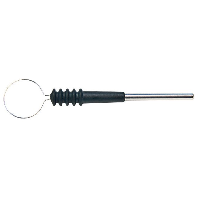 Bovie Loop Electrode, Reusable, Short Shaft, Round, 0.015 wire, 1//2 in tip Part # ES25R