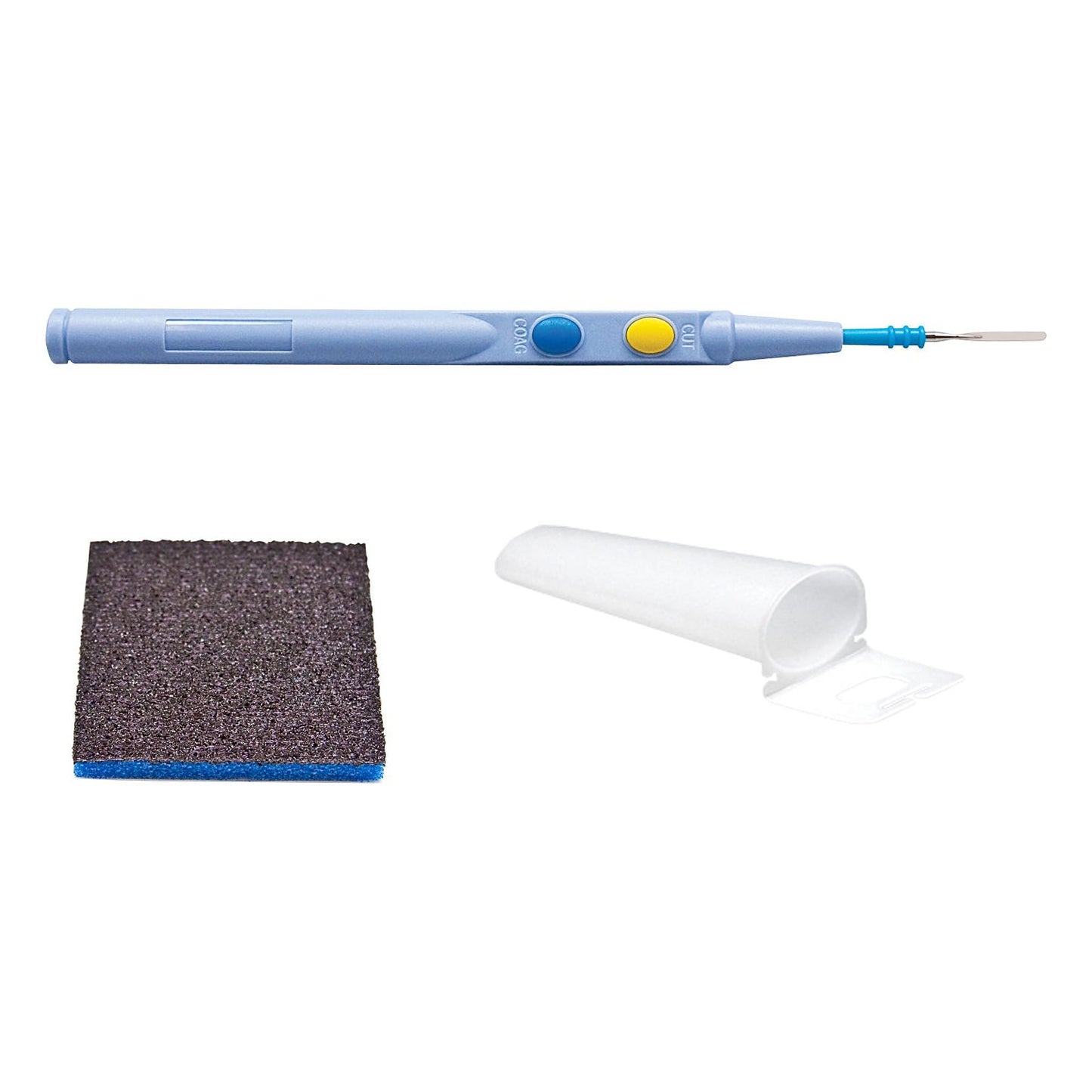 Bovie Electrosurgical Pencil, Disposable, Hand-activated, Button Switch, Blade Electrode, Holster & Scratch Pad 40/bx, Part # ESP1HS