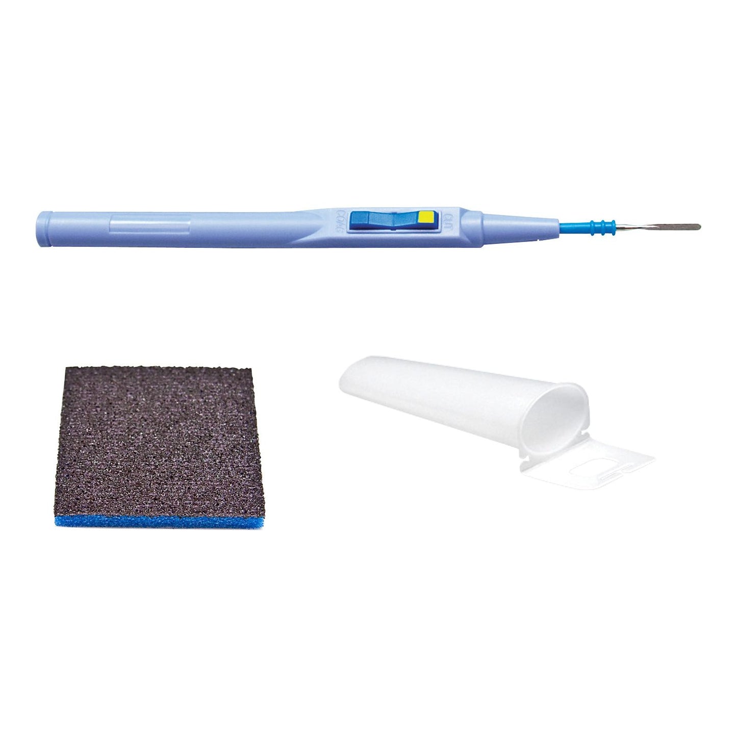 Bovie Electrosurgical Pencil, Disposable, Hand-activated, Rocker Switch, with Blade Electrode, Holster & Scratch Pad, 40/bx, Part # ESP6HS