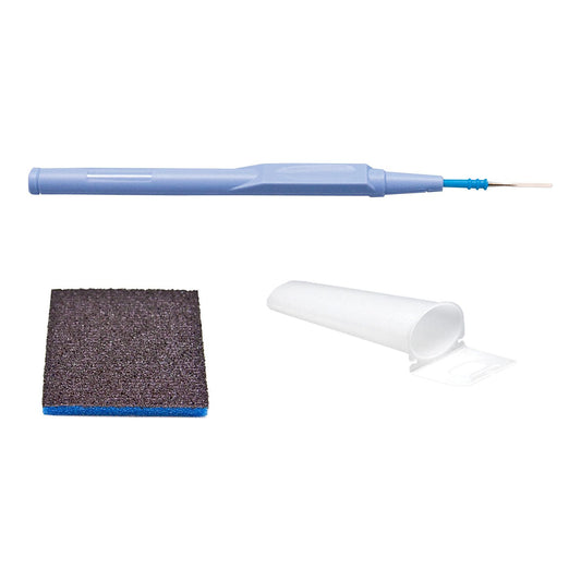 Bovie Electrosurgical Pencil, Disposable, Foot Activated, with Blade Electrode, Holster & Scratch Pad, 40/Bx, Part # ESP7HS
