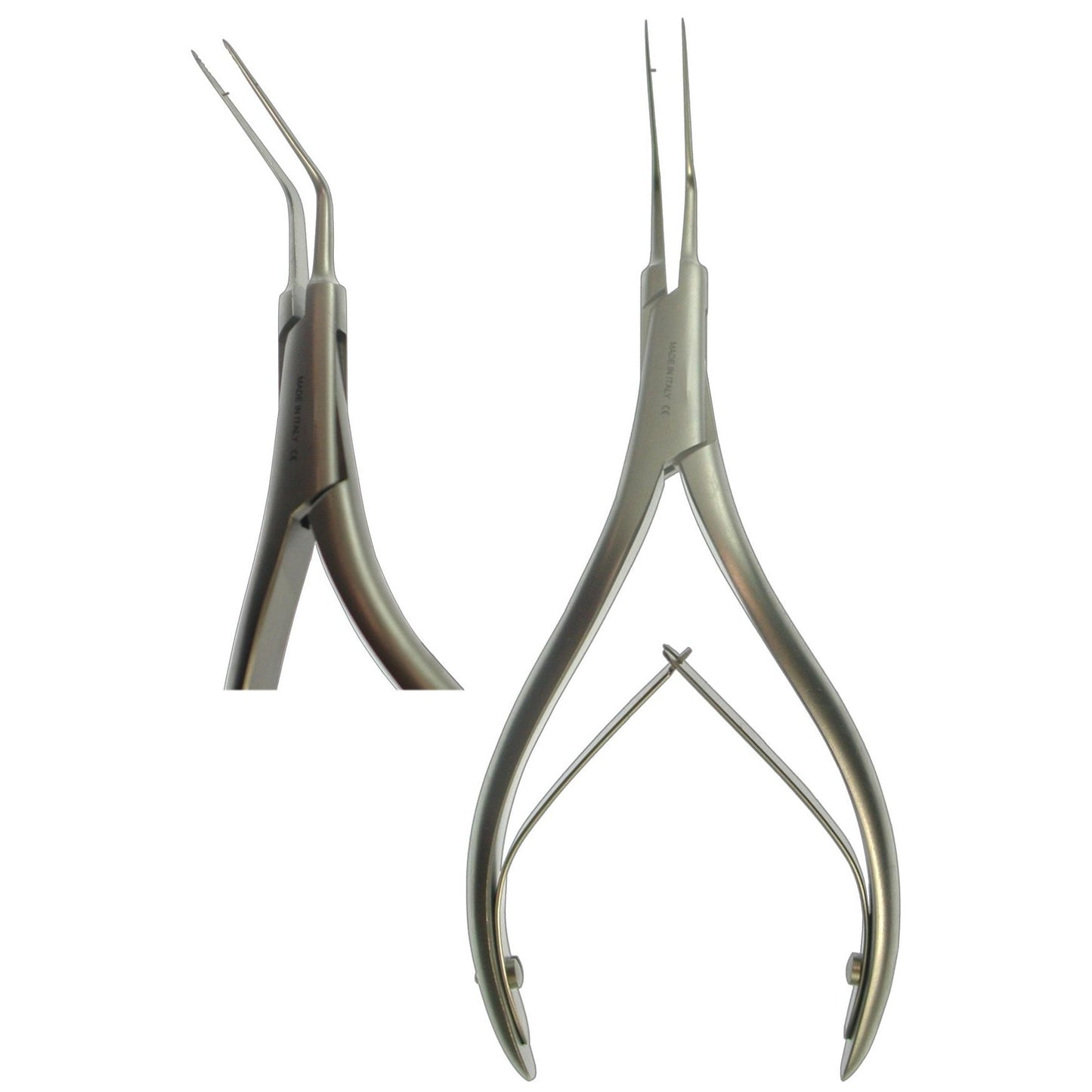 Forceps, Angled Splinter/Instrument Retrival  (Z-5216)
