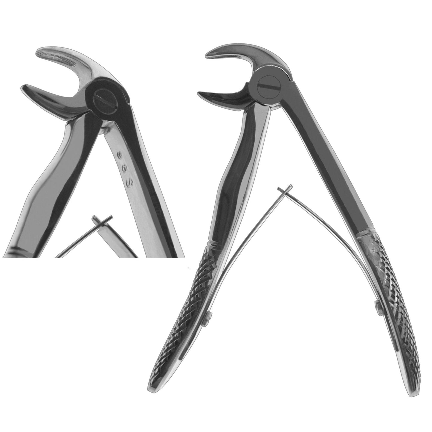 #8 Forceps (with Spring)  [Z-1138]
