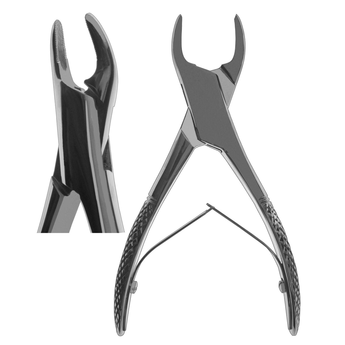 #150SK Forceps (with Spring) [Serrated]  (Z-1216-S)