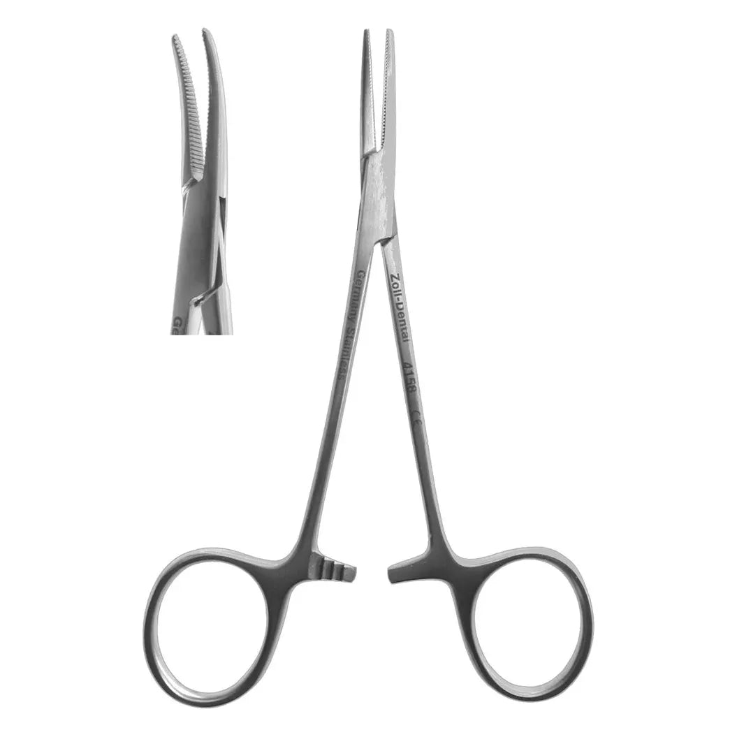 Hemostat, #4 Halsted Curved 12cm/4.75" (Z-4159), Z-4159-