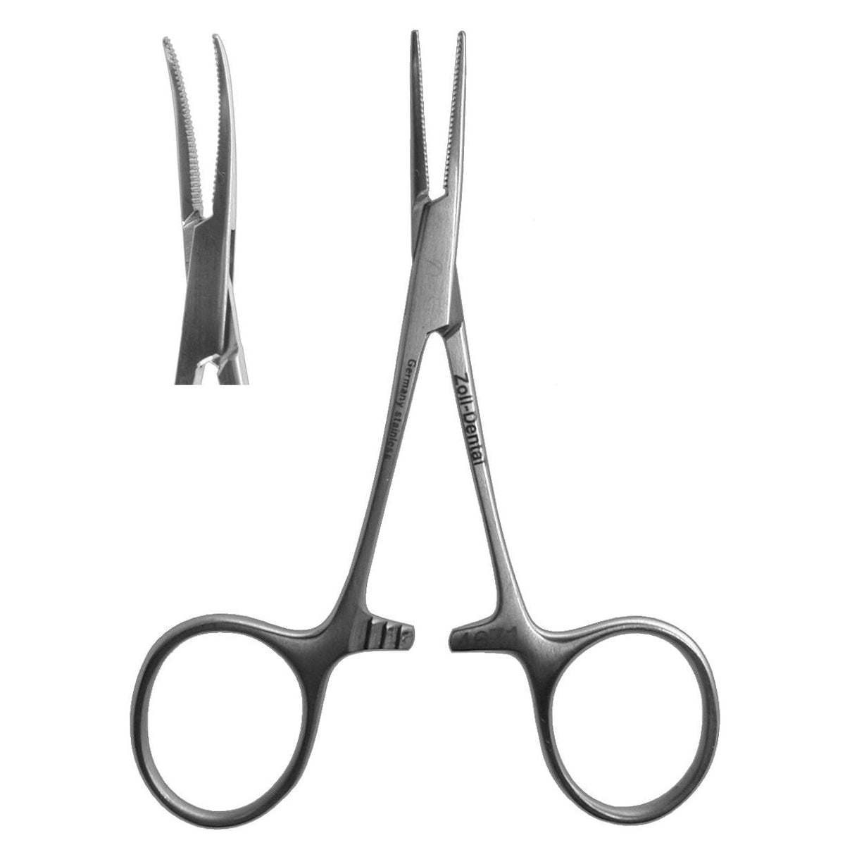 Hemostat, Hartman Curved 10cm/4.00"  (Z-4672)