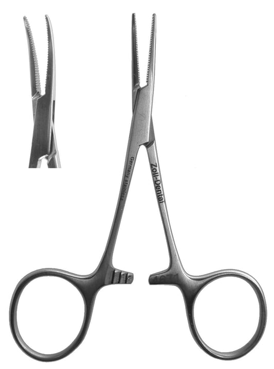 Hemostat, Hartman Curved 10cm/4.00"  (Z-4672)