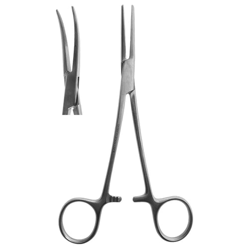 Hemostat, Kelly-Rankin Curved 16cm/6.25