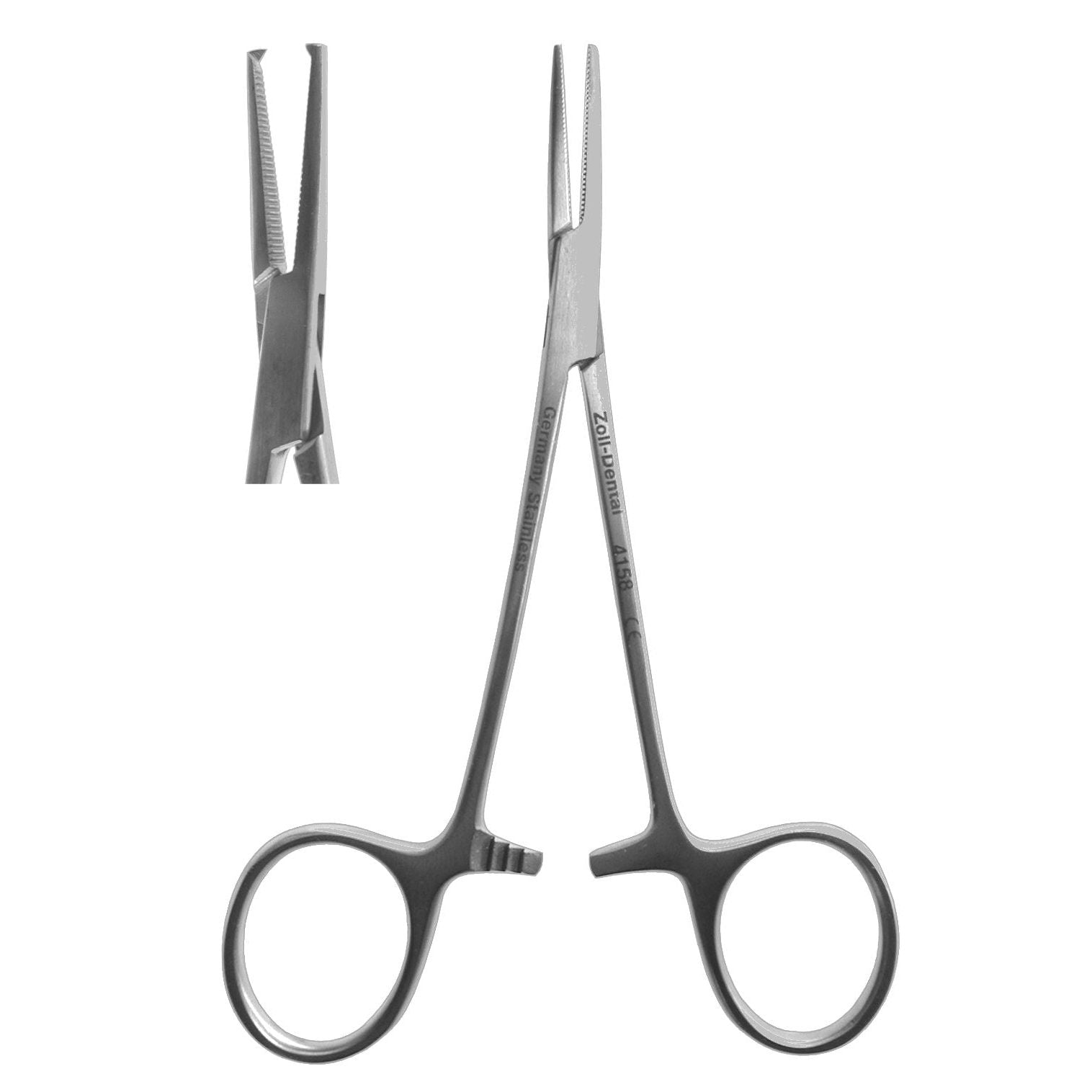 Hemostat, #5 Mosquito 1 X 2 Teeth Straight  12cm/4.75"  (Z-4160)