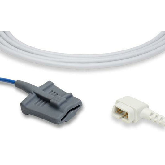 Criticare Compatible Direct-Connect Adult Soft SPO2 Sensor, 9ft, S410S-750