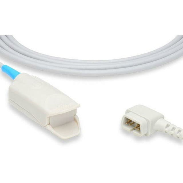 Hard Shell Spo2 Sensor Criticare Compatible Direct-Connect Adult Hard SPO2 Sensor, 9ft - 934 ...